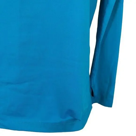 Nike Pro Combat Dri-Fit Fitted Fleece Lined 1/4 Zip Therma Shirt Top Womens M - Picture 5 of 16